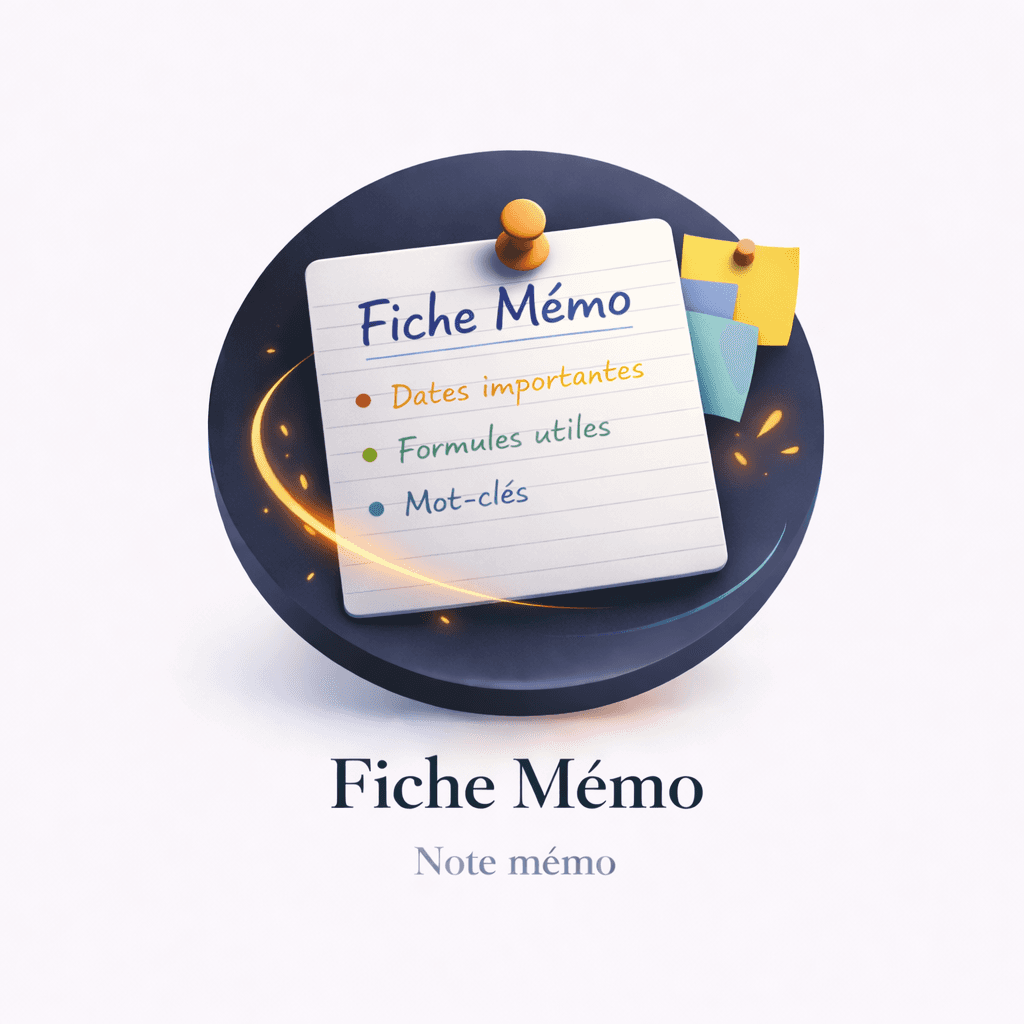Mode Fiche Mémo